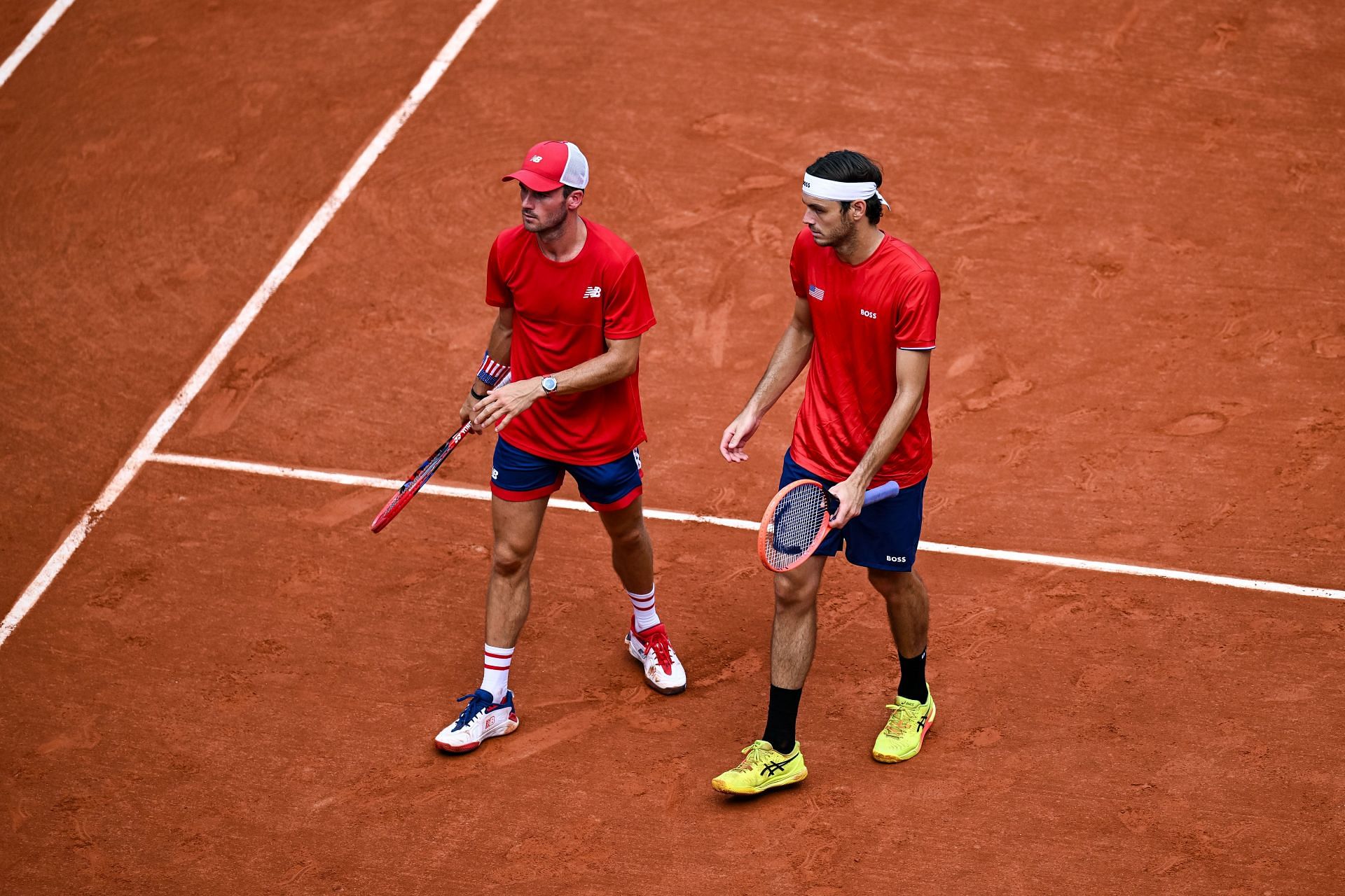 Taylor Fritz and Tommy Paul at Olympic Games Paris 2024 (Image via Getty)